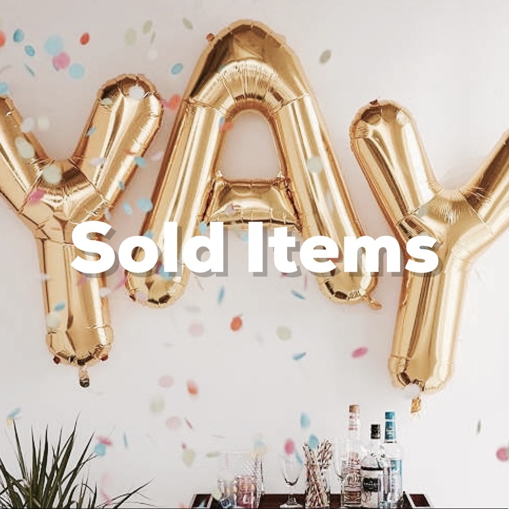 🎉 All items past this point are Sold